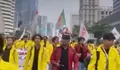 Aksi Demo Mahasiswa Tertahan di MH Thamrin, Polisi Tolak Orasi di Bundaran HI