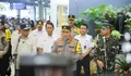 Pantau Arus Mudik di Stasiun Pasar Senen, Menhub RI, Kapolri dan Panglima TNI RI Apresiasi Pelayanan Mudik Lebaran 2024 