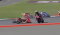 5 Fakta di Balik Crash Brutal Marc Marquez di MotoGP Mandalika: dari Perpanjang Kutukan hingga Potensi Cedera Bahu