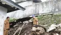 Jebol Akibat Hujan Deras, DPUPR Kabupaten Serang Bangun Kembali TPT Kantor Kecamatan Ciomas