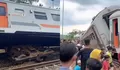 Kronologi Insiden Kereta Api Bangunkarta Anjlok di Stasiun Bumiayu, Rangkaian KA Miring pada Sisi Rel