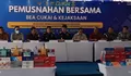 Jutaan Rokok Ilegal Dimusnahkan, Bea Cukai Banten Tegaskan Perang Terhadap Pelanggaran Cukai
