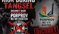 Kick Boxing Absen di Porprov Banten 2026, KBI Tangsel: Cederai Rasa Keadilan