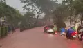 Pimpro Proyek Ciater Disemprot Wawalkot Tangsel, Jalan Tergenang 40 Cm Usai Hujan Deras