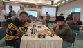 Pertarungan Sengit di Papan Catur! Muhammad Hadi Tumbangkan Sekjen PWI Banten Akew Jelang Porprov VII 2026