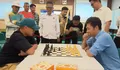 Pilar Saga Tantang Ketua PWI Tangsel di Papan Catur, Ahmad Eko Nursanto Keluar Sebagai Pemenang