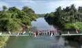 Jembatan Gantung Cipalebuh Garut Buka Akses Sekolah, Sawah, dan Ibadah Warga