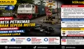 Kereta Petikemas Tabrak Sepeda Motor di Semarang, Satu Siswa SD Tewas dan Dua Korban Luka