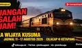 Jangan Sampai Salah Jam! Jadwal KA Wijaya Kusuma Periode 11 – 17 Agustus 2026 Rute Cilacap – Kebumen – Kutoarjo – Yogyakarta – Solo – Ketapang