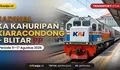 Cek Jadwal KA Kahuripan 11 – 17 Agustus 2026, Kiaracondong - Leles - Cipeundeuy - Ciawi - Tasikmalaya - Ciamis - Bojong - Blitar