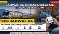 Cek Sebelum Berangkat! Jadwal KA Mutiara Selatan 11 – 17 Agustus Rute Gambir – Bekasi – Bandung – Tasikmalaya – Banjar – Yogyakarta – Solo – Surabaya