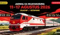 Cek Jadwal KA Wijayakusuma Periode 11–17 Agustus 2026 Rute Cilacap - Gumilir - Kroya - Kutoarjo - Yogyakarta - Solo, Madiun - Jombang - Ketapang