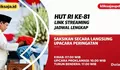 Link Streaming Kirab dan Upacara Bendera HUT RI ke-81 Hari Ini