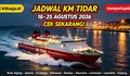 Cek Sekarang! Jadwal KM Tidar Periode 18–25 Agustus Rute Kijang – Jakarta – Surabaya – Makassar – Baubau – Maumere – Larantuka – Lewoleba – Kupang