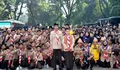 Tinjau Raimuna Nasional XII, Presiden Jokowi dan Ibu Iriana Berseragam Pramuka Lengkap