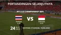 Link Live Streaming Indonesia Vs Thailand, Semifinal Piala AFF U-23 2023