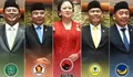 Pimpinan DPR Periode 2024-2029 Diisi Wajah Lama dan Baru, Ini Kata Puan, Dasco, Cucun, Adies dan Saan Usai Pelantikan