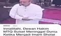 Inalillahi, Dewan Hakim MTQ Sulawesi Selatan Telah Berpulang, Beliau Menghembuskan Nafas Terakhir Ketika...