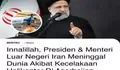 Presiden Iran Ebrahim Raisi Tewas karena Kecelakaan Helikopter, Netizen: Potensi Perang Dunia ke 3 nih!