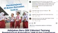 Inilah Kebijakan Baru SEB 3 Menteri Tentang Pembelajaran Ramadhan 1446 H, Netizen: Mau Libur Apa Nggak, Sih?