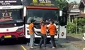 Nyaris Ricuh! Kru Bus Harapan Jaya dan Bagong Terlibat Cekcok Usai Senggolan di Kediri