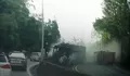 Detik-detik Kecelakaan Dua Bus Wisata di Malaysia saling Terguling, Sejumlah Penumpang Cedera