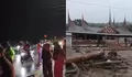 Amukan Banjir Bandang Solok Lumpuhkan Kantor Bupati, Warga Panik Berlarian Hindari Terjangan Lumpur
