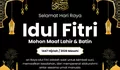 Desain Kartu Ucapan Spesial Idul Fitri 1447 H, Desain Estetik untuk Dibagikan ke Beranda Medsos