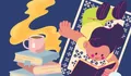 5 Background Poster Hari Buku Anak Sedunia 2026, Undangan Acara Cantik Khusus Meningkatkan Literasi Anak