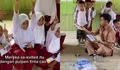 Video Siswa SD Terpencil Berebut Alat Tulis Viral, Guru Bagikan Buku dan Pulpen untuk Sekolah