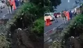 Jalur Gumitir Kembali Longsor di Bawah Patung Gandrung, Arus Lalu Lintas Jember-Banyuwangi Diberlakukan Buka Tutup