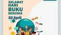 ‎8 Link Twibbon Hari Buku Sedunia 2026, Daftar Gambar dan Desain Terbaru Gratis Unggah di Media Sosial 23 April Nanti!