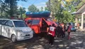 Turut Serta dalam Pencarian Warga Silo yang Hanyut di DAM Mayang, PMI Jember Siagakan Ambulans