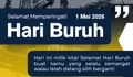 ‎10 Poster Hari Buruh Internasional 1 Mei 2026, Gambar Kreatif nan Terbaru Cocok Unggah di Instagram