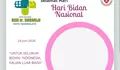 Ramaikan Bersama! 8 Link Twibbon Hari Bidan Nasional 2026 Cocok Jadikan Bingkai Cantik di Story Instagram