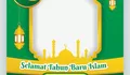 Kumpulan 25 Twibbon Tahun Baru Islam 2026, Desain Islami dengan Kaligrafi dan Ucapan Selamat 1 Muharam 1448 H