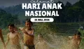 10 Poster Memperingati Hari Anak Nasional 23 Juli 2026, Gambar Bagus dan Menarik Cocok Unggah di Media Sosial