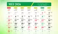 Deretan Hari Libur Bulan Mei 2026 Lengkap dengan Hari Besar Nasional dan Internasional, Ada Long Weekend Lho!