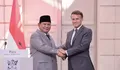 Prabowo dan Macron Sepakat Dukung Solusi Dua Negara untuk Palestina