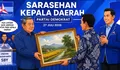 SBY Bagikan Lukisan Karyanya Lewat Undian, Salah Satu Penerimanya Wakil Wali Kota Palopo