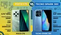 Beda Tipis di Harga, Beda Gaya, Poco C75 vs Tecno Spark 30C, Siapa Paling Layak Dibeli?