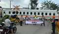 Pastikan Mudik Aman, KAI Daop 7 Madiun Edukasi Pengguna Jalan di Perlintasan Sebidang