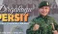 Danyon Infanteri 509/BY Kostrad Letkol Inf Juni Fitriyan Beserta Ketua Persit mengucapkan Selamat HUT Persit Ke -80