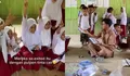 Antusiasme Tinggi hingga Berbaris Rapi, Viral Momen Bahagia saat Siswa SDN Terpencil Bainaa Barat Sulteng Terima Buku Baru dari sang Guru