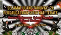 Rayakan Milad ke 24, Warga PSHT Ranting Patianrowo Ramaikan Media Sosial