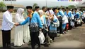 Didampingi Pj. Sekda, Wabup Syafaruddin Poti Berpesan Agar Seluruh JCH Rokan Hulu Menjaga Kesehatan Slama berada Di Tanah Suci