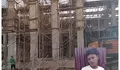 Satpam Proyek Bangunan Kantor Pengadilan Agama Pasir Pengaraian, Kabupaten Rokan Hulu Larang Hingga Tuding Wartawan Minta - Minta Uang  