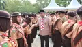 Bupati Anton Buka Bulan Bakti Pramuka 2026, dan Lepas 48 Kontingen  Rokan Hulu  Pada Kegiatan Jambore Nasional ke Cibubur