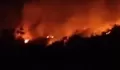 Gunung Geulis Dilanda Karhutla Hebat, Kobaran Api Mengancam Permukiman Warga Sukabumi