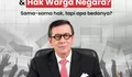 Garis Tegas Konstitusi: Yasonna Laoly Bedah Batas Tipis HAM dan Hak Warga Negara